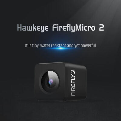 

Hawkeye Firefly Micro Cam 2 Mini Camera HD 25K Waterproof 160 Degree for RC Racing Drone Aerial Photography