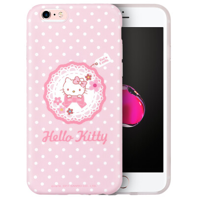 

Hello Kitty Apple 6 / 6s Plus Phone Case iPhone6 ​​/ 6s Plus Cartoon Case All-In-One Silicone Shoulder Case 5.5inches Garland Hello Kitty