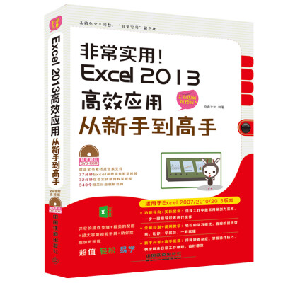 

非常实用 Excel 2013高效应用从新手到高手（全彩图解视频版 附光盘）