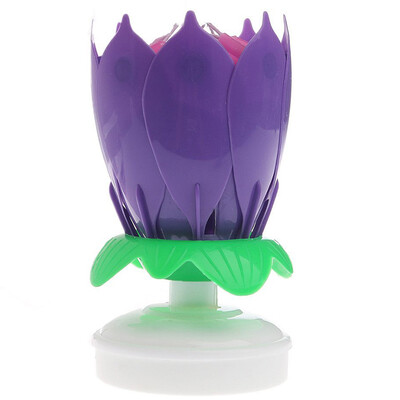 

Magic Blossom Lotus Birthday Candle