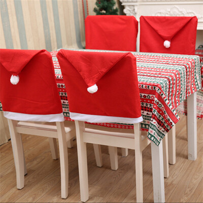 

XM Santa Claus Hat Design Chair Cover 6PCS