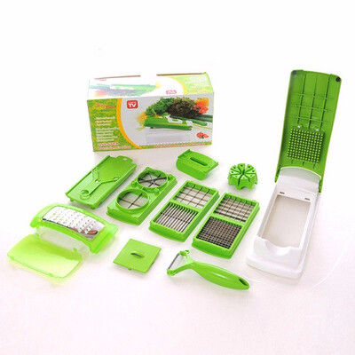 

Outdoor Vegetable Chopper Kitchen Veggie Fruit Dicer Slicer Food Cutter