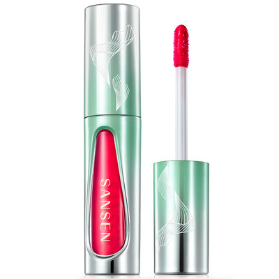 

Bai Que antelope flower flowers enchantress bright lip glaze-RD02 peerless beauty 2g lipstick