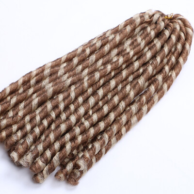 

Chorliss14Inch 30roots Soft Dreadlocks Crochet Twist Hair Synthetic Crochet Braiding Hair Extensions 6packslot