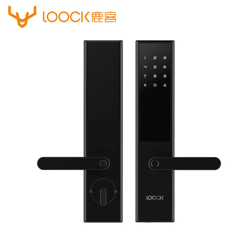 鹿客(LOOCK)Classic指纹锁智能锁家用防盗门锁智能门锁电子锁密码锁指纹锁黑色