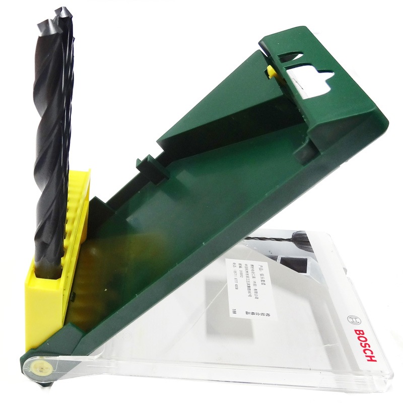 博世（BOSCH）金属麻花钻头套装（10件套）HSSR（1-10mm各一支）