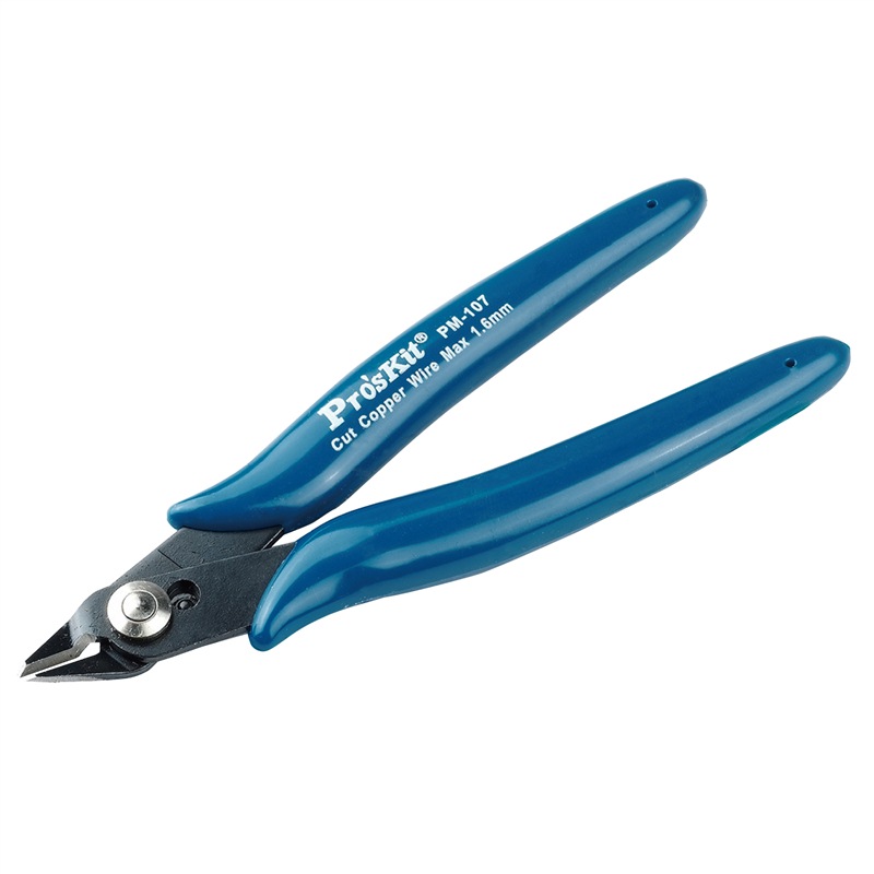 Baogong (Pro sKit) PM-107F blue handle precision Ruyi diagonal pliers 130mm