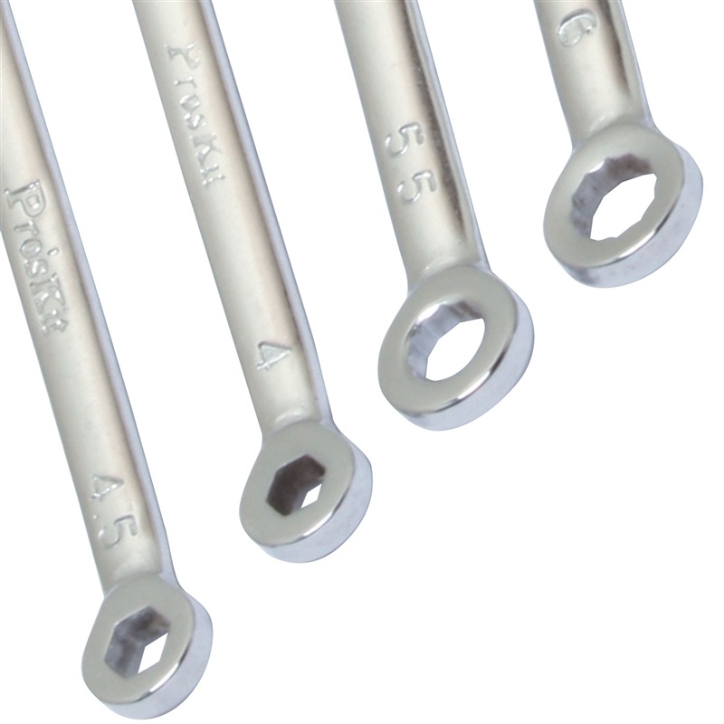 Baogong (Pro skit) HW-609B small box wrench dual-purpose set (set of 10) metric