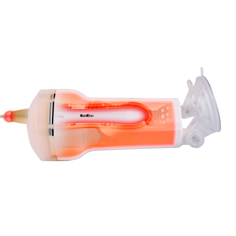 ManMiao Manmiao Fire Dragon Stick Men's Aircraft Cup Inversion Mold Intelligent Heating Heating Stick Automatic Temperature Control Adult Sex Toys