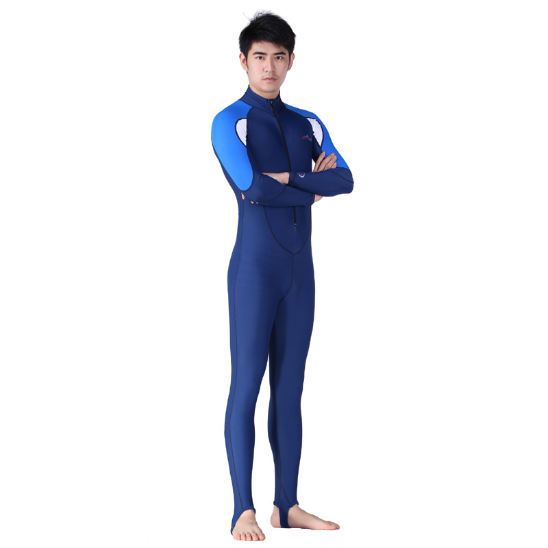 DIVE&SAIL wetsuit, warm full-body swimsuit, sun protection, surfing wetsuit, women's jellyfish suit 715, adult men's M