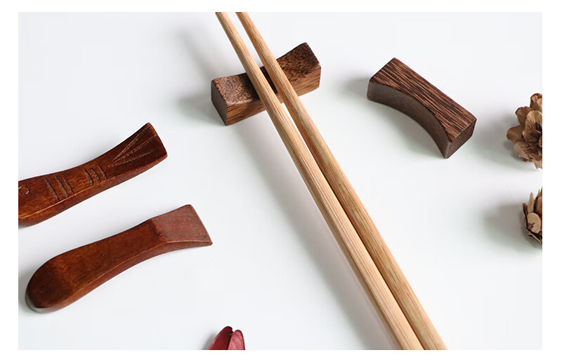 放筷子的小托架筷子托架放筷子小托架托筷枕勺托筷子拖中式创意公筷架