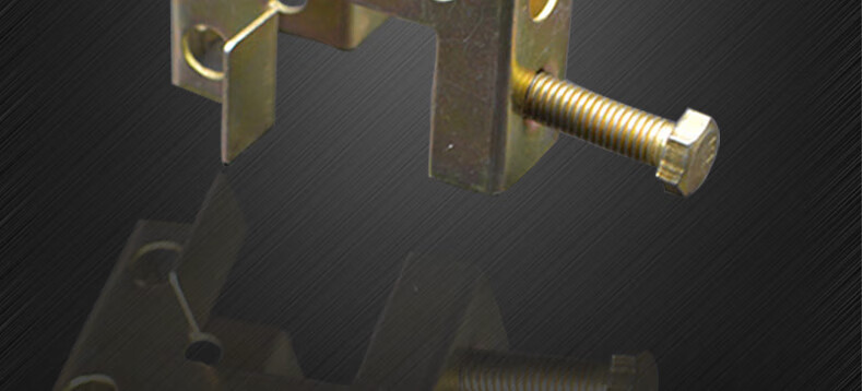 方形卡虎口夹方型方形卡角铁c型钢管卡槽钢铁卡子老虎铁皮方形夹 抖音