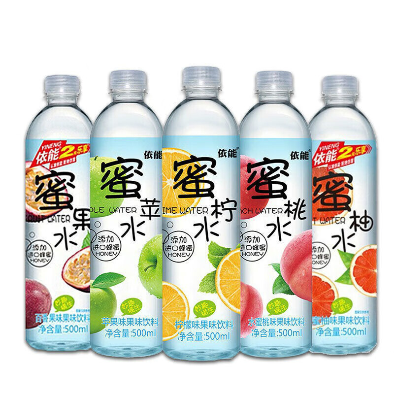 味飲料蜂蜜水夏日解暑 【多口味混合裝】 【1l*6瓶】【圖片 價格 品牌