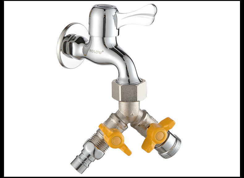 洗衣机水龙头开关三通一分二进水管一进二出分水分流器阀门转接头a2款