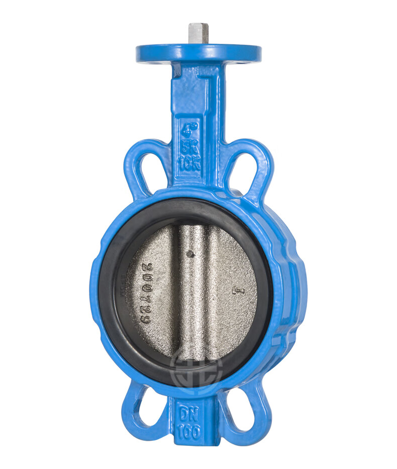 无头蝶阀方杆 气动电动专用蝶阀不锈钢蝶阀dn50 100 125 150 200 dn40