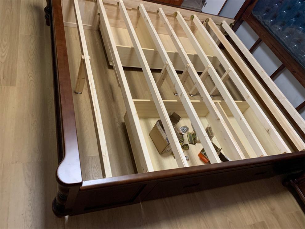 新奇豹床腿支撑架床架横梁床底支撑脚可调实木龙骨加固定床脚床子支架