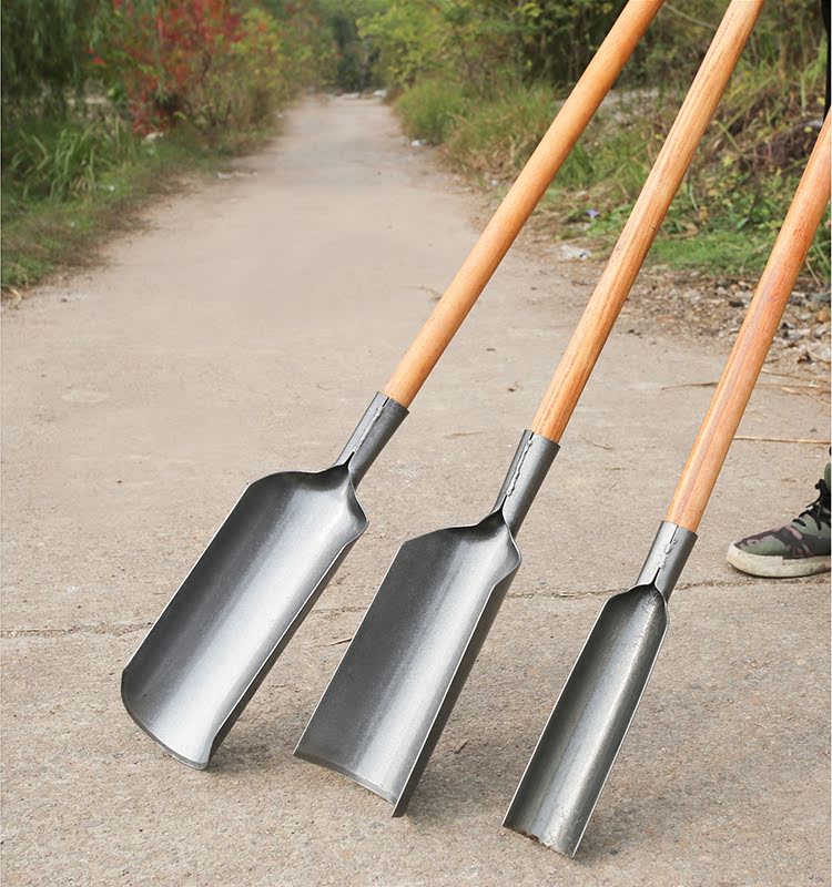 骊嘉农用挖坑挖土神器洛阳铲取土器挖沟考古铁铲户外松土打洞铲子工具
