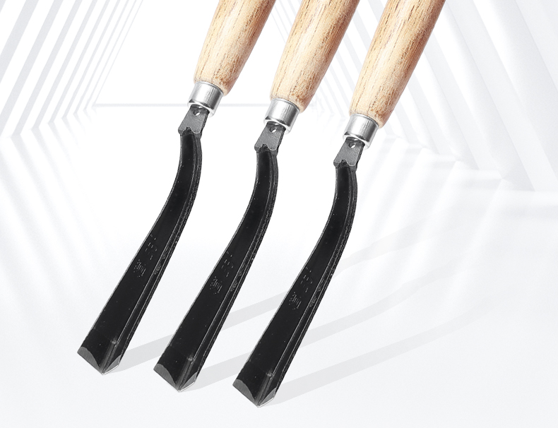 管氏农场未开刀刃橡皮树割胶刀雕刻刀割漆刀橡胶树割胶刀松脂刀乳白色