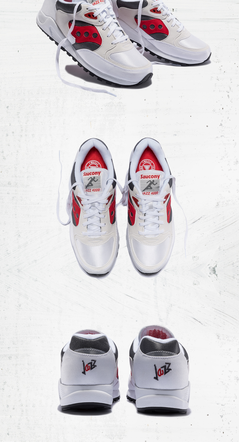 saucony索康尼 jazz 4000 男子舒适复古休闲鞋时尚跑鞋男鞋运动鞋s