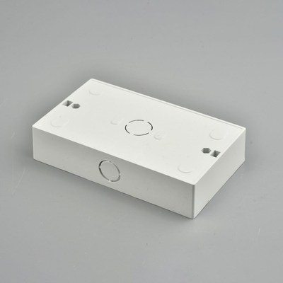 146型明装接线盒英标开关插座86型金色黑色下线盒布线盒明盒底盒智毓