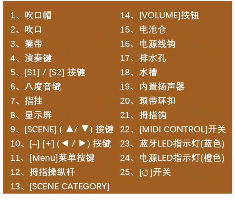 roland罗兰aerophone ae-20电吹管萨克斯ae20ae30ae10定制款 ae-20
