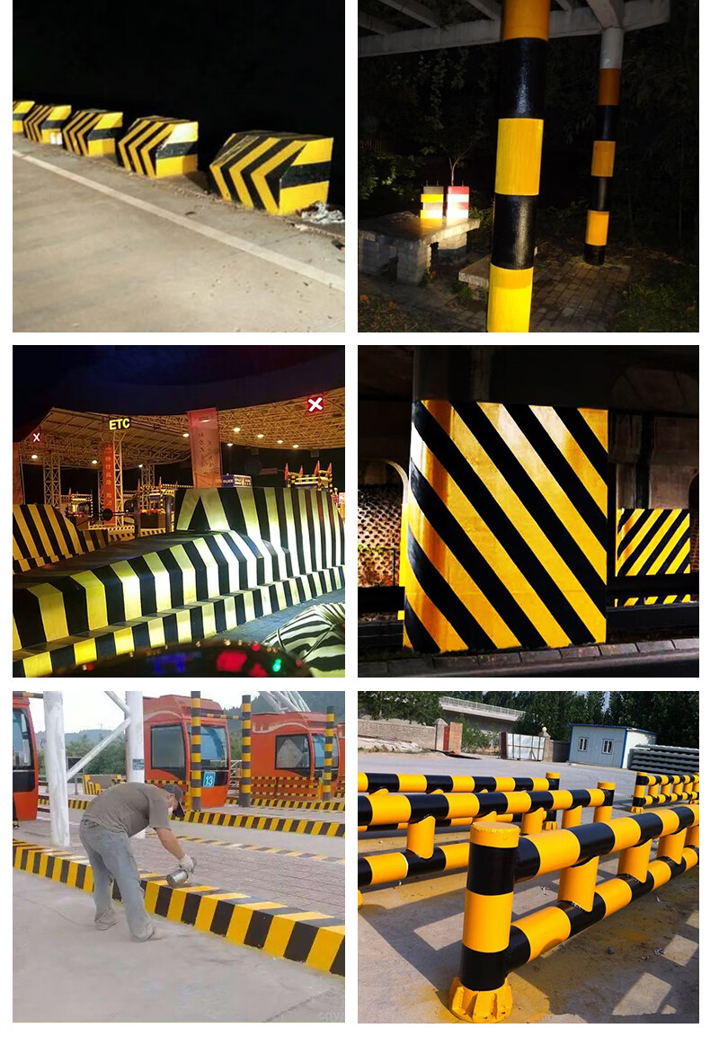 欧唯曼道路反光漆自喷路障夜光超亮停车位划线漆耐磨油漆桶装定制