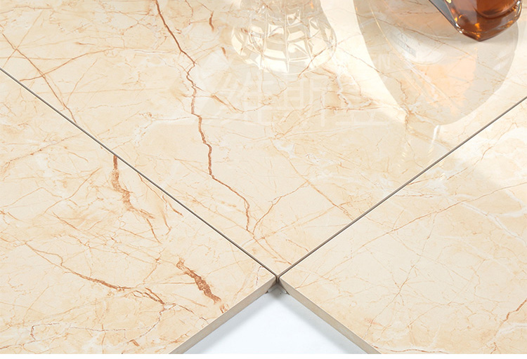 通体大理石瓷砖800x800地砖客厅餐厅地板砖新款金刚石釉面砖 冰裂石黄