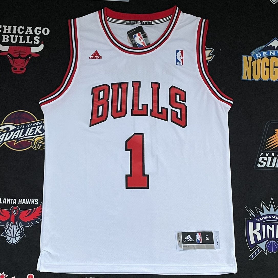 支持国货李宁 尼克斯4号公牛队1号罗斯球衣刺绣篮球服运动背心吸汗