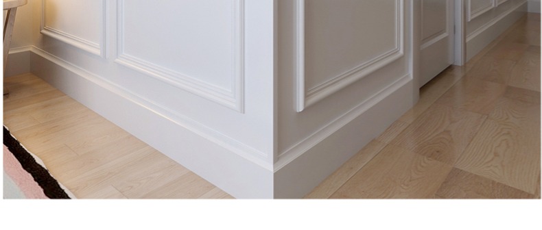 实木半墙墙裙护墙板背景墙 装饰板集成墙板回字型全屋定制 款式5(一