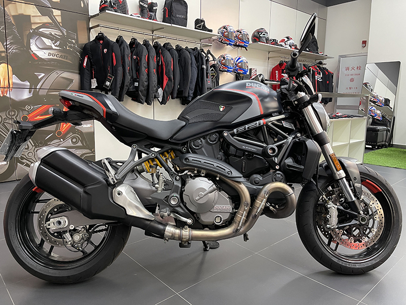 21-22年款杜卡迪monster821怪兽821油箱贴防滑贴杜卡迪侧贴新款2021