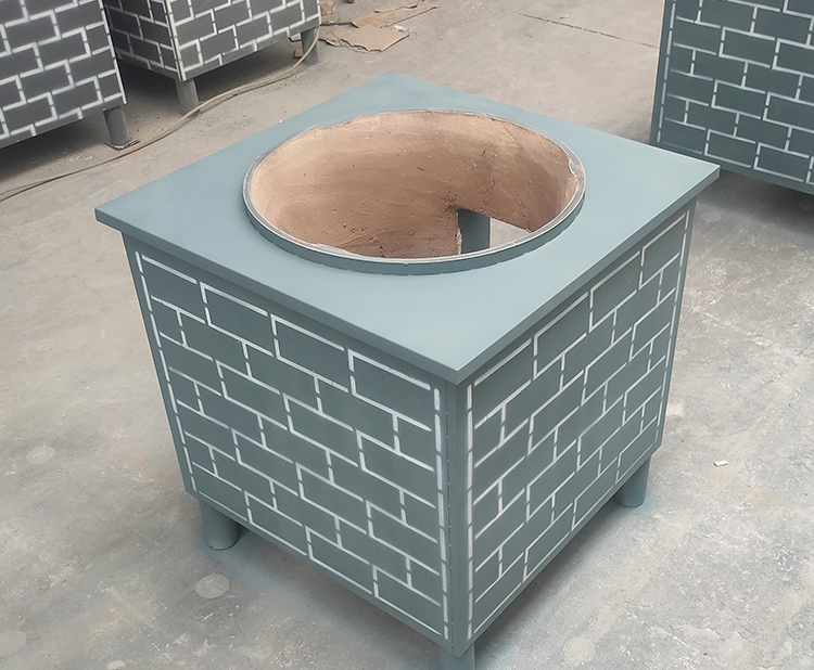 农家乐柴火灶大锅台柴火鸡土灶台鱼农家乐液化燃气煤气灶商用地锅铁锅