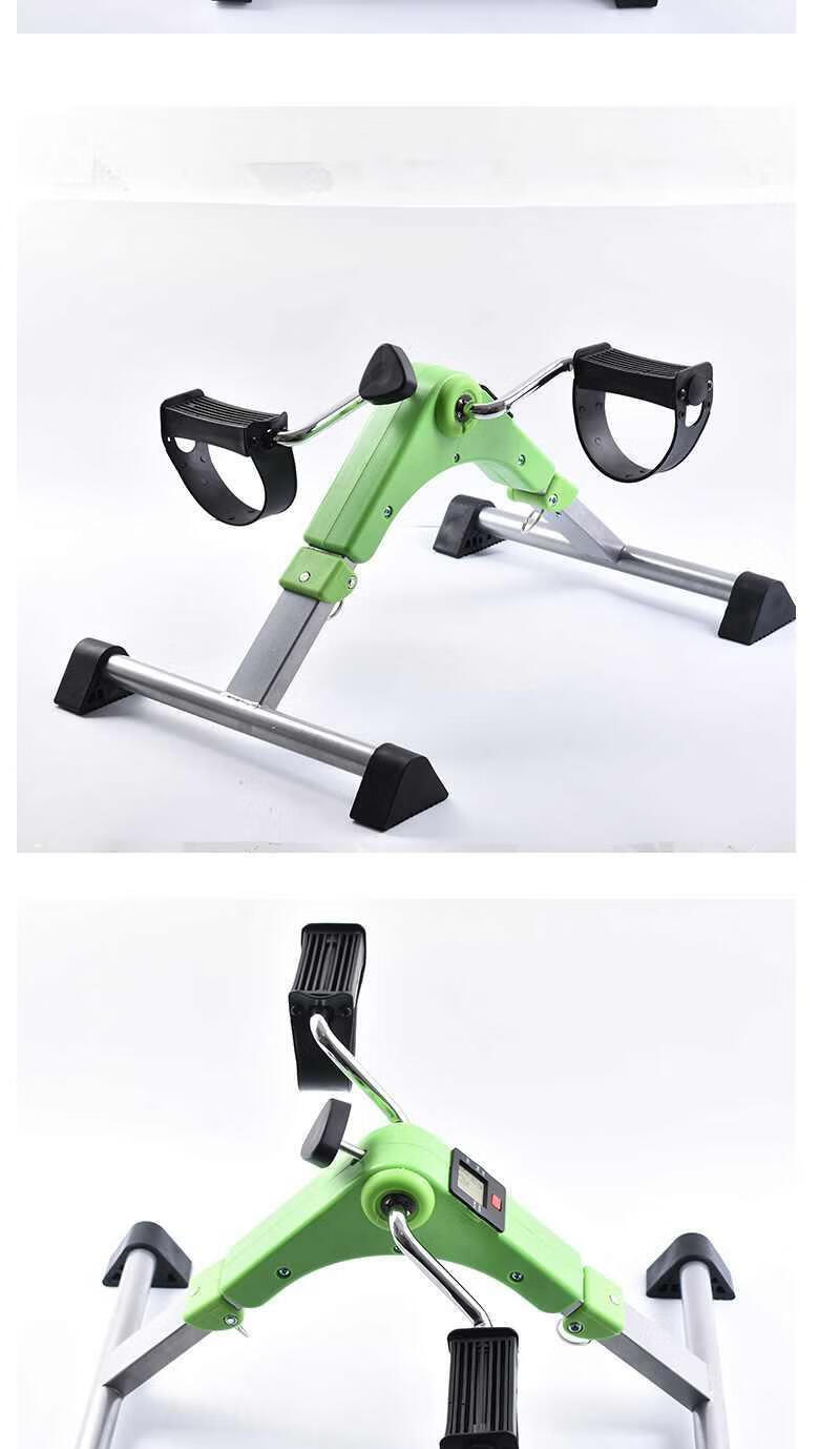 健身车迷你家用中老少年动感单车手摇康复训练室内脚踏车健身器材