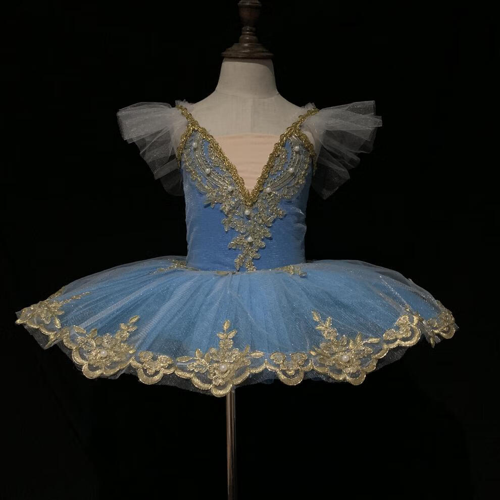 儿童芭蕾舞裙天鹅湖 芭蕾舞裙演出服女童小天鹅吊带tutu裙天鹅湖芭蕾