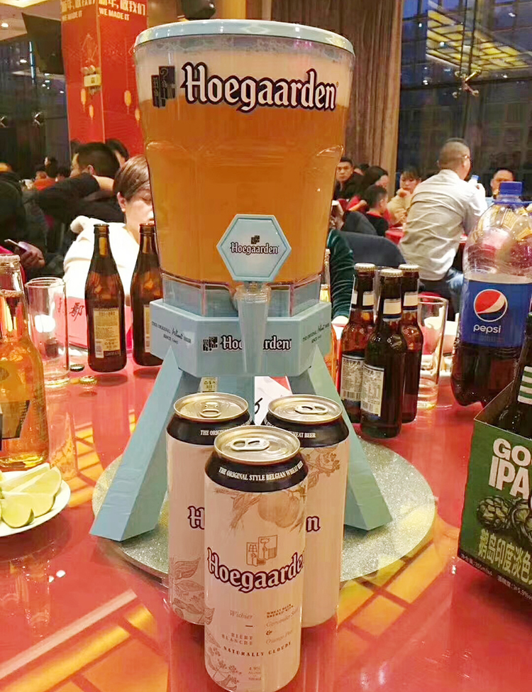 可乐桶容器酒吧酒炮酒吧福佳白3升啤酒桶商用带龙头网红可乐桶容器扎