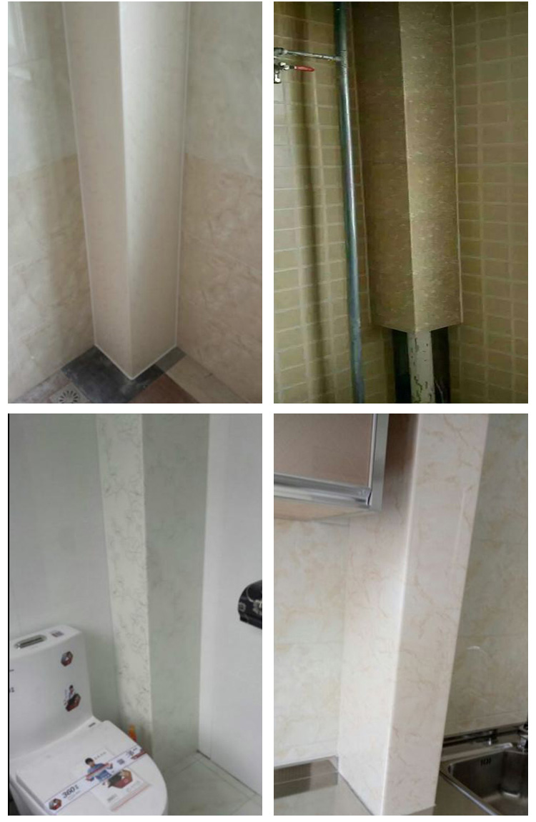 选美xuanmei包管包水管护角下水管道厨房卫卫间隔音pvc装饰材料包煤气