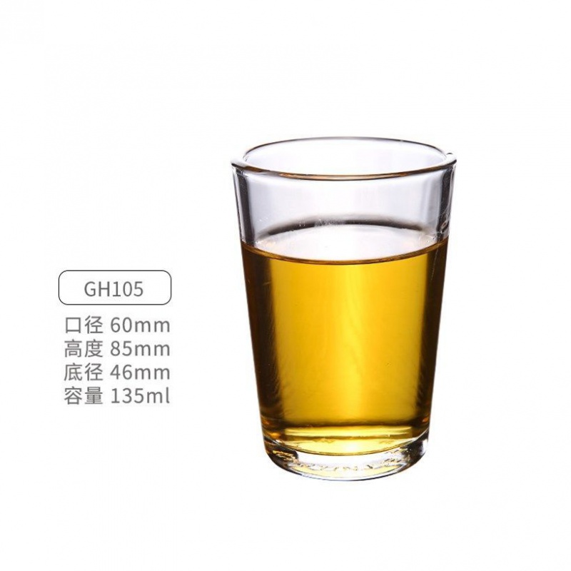 帕美顿啤酒杯喝水杯子 10只装 二两杯 八角杯100ml - 酒杯/酒具