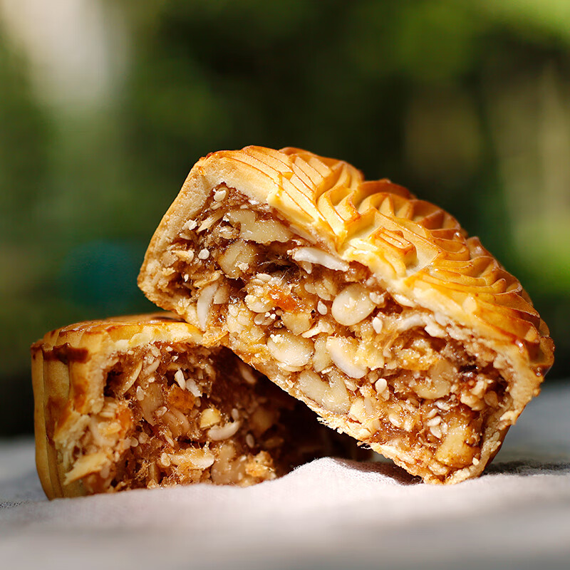 广州皇上皇酒家双黄白莲蓉月饼散装老式咸蛋黄多口味广东广式大个