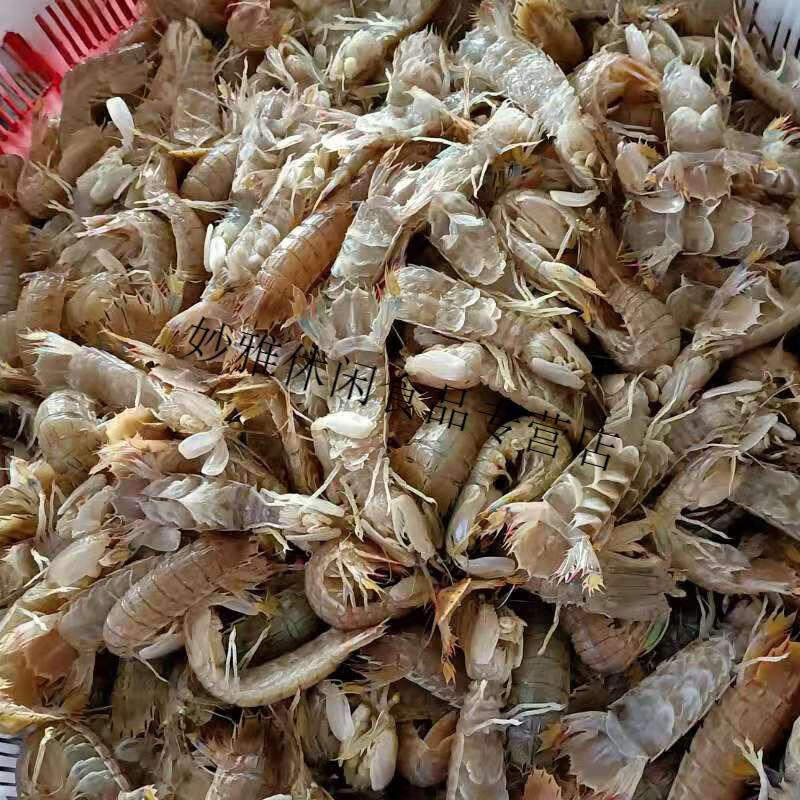 舟山特产即食烤虾干大号干虾干货海虾对虾干烤大虾海鲜零食 大熟咸呛