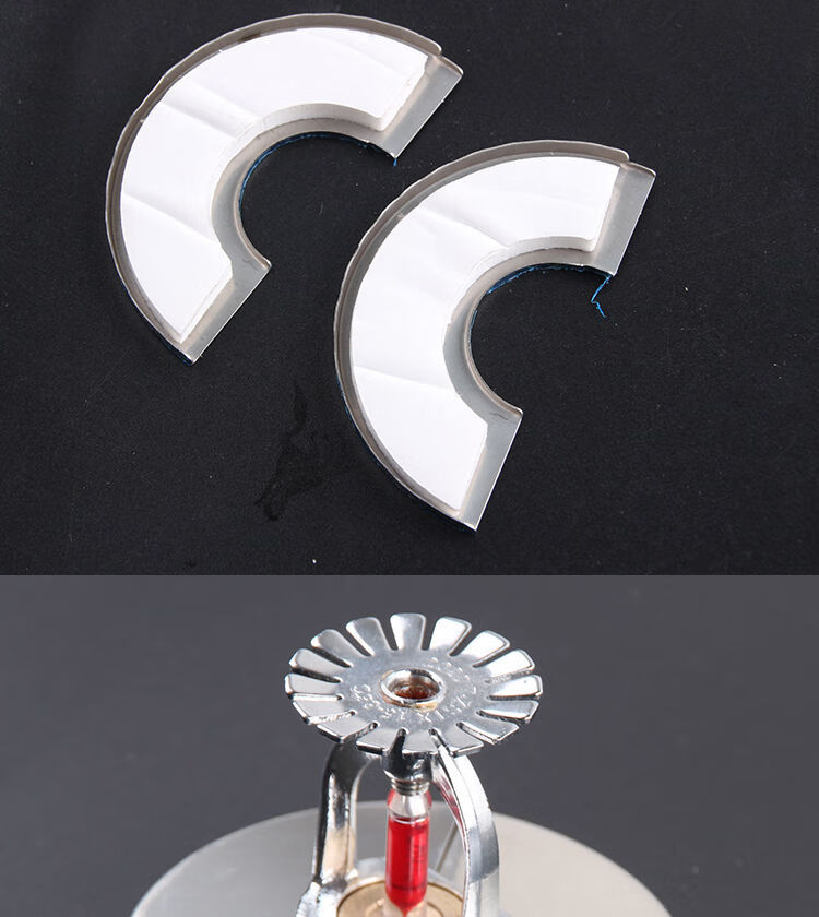 免拆消防喷头喷淋头装饰盖 15/20 4/6分通用下喷侧喷装饰圈可拆卸