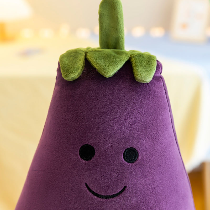 茄子先生毛绒玩具公仔解压茄总抱枕玩偶娃娃生日礼物 表情搞笑茄子 30