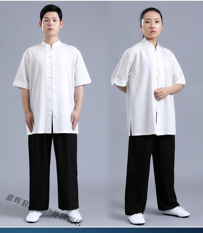 武极堂陈家沟同款太极服男女新款飘逸夏装夏天夏季薄款太极拳练功服