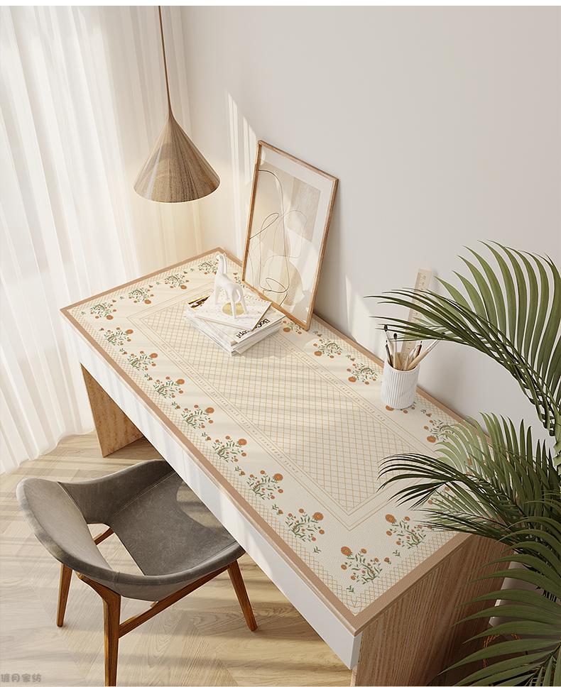 书桌桌布学生书桌垫写字桌垫写字台硅胶皮革桌垫防水防油茶几桌布宿舍