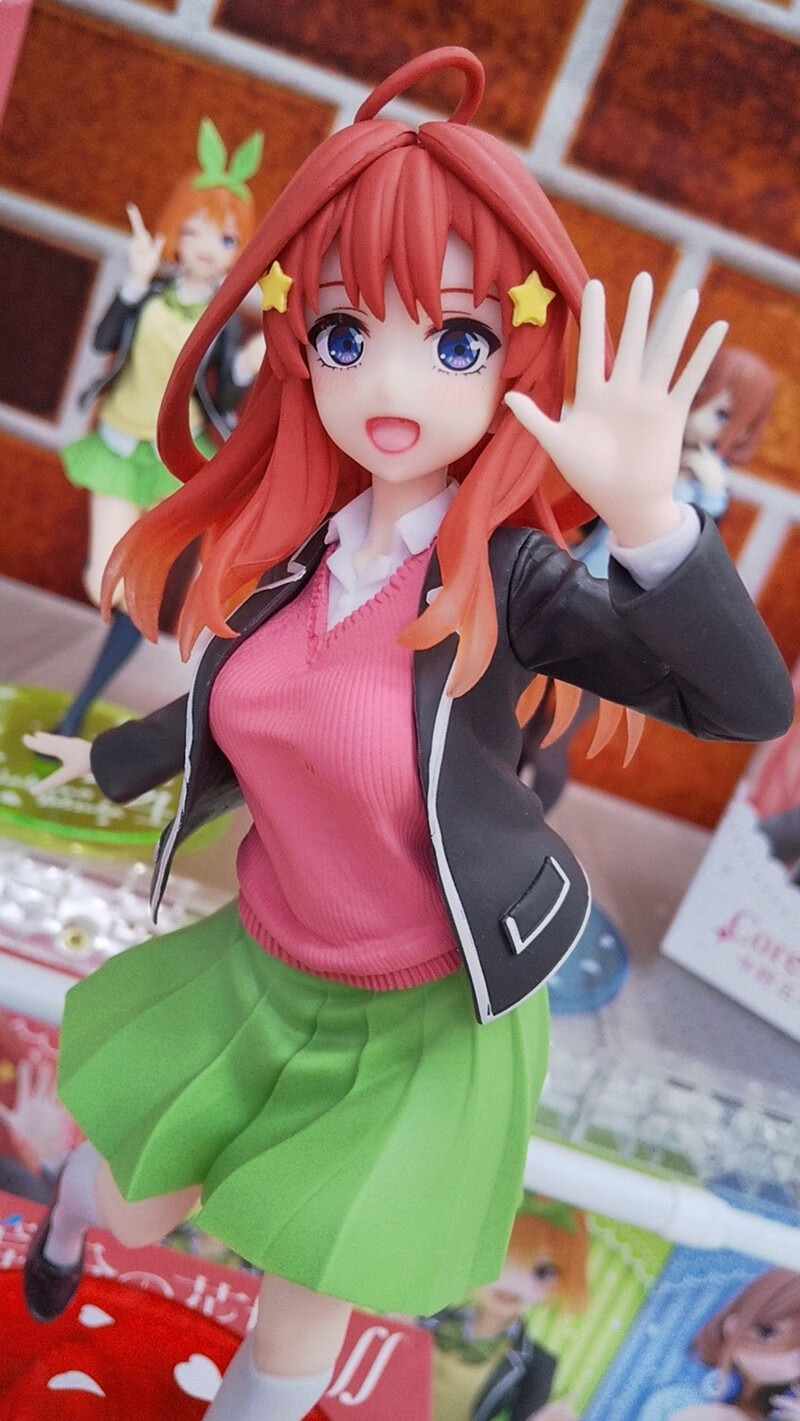 2022新款五等分的花嫁手办五等分的花嫁 新娘 制服 中野五月 taito