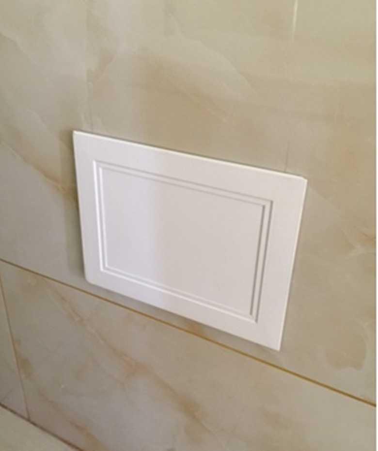 盖板卫生间下水管检修口装饰盖板铝合金定做厨房管道天花板吊顶检查口