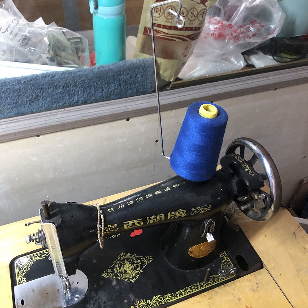 老式脚踏缝纫机线架宝塔线线架单线架 蝴蝶 飞人 牡丹 蜜蜂 粉红 2个