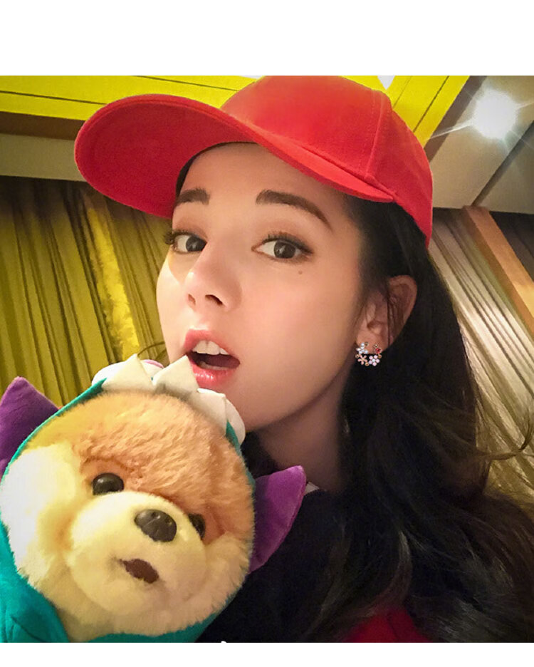 泫雅风女网红气质小清新花瓣耳钉个性潮百搭耳饰a1 d194【图片 价格 