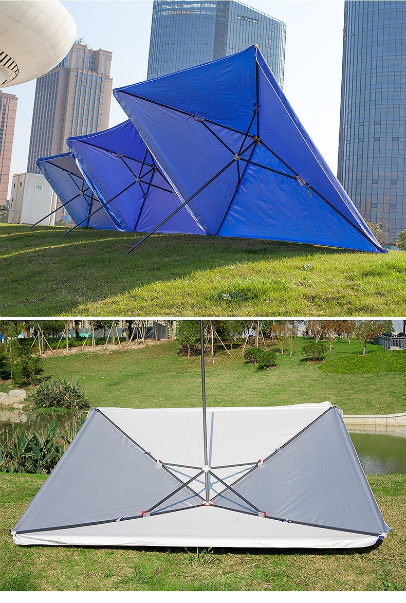 直营】太阳伞遮阳伞大雨伞摆摊伞商用大号户外庭院大型四方雨棚防雨