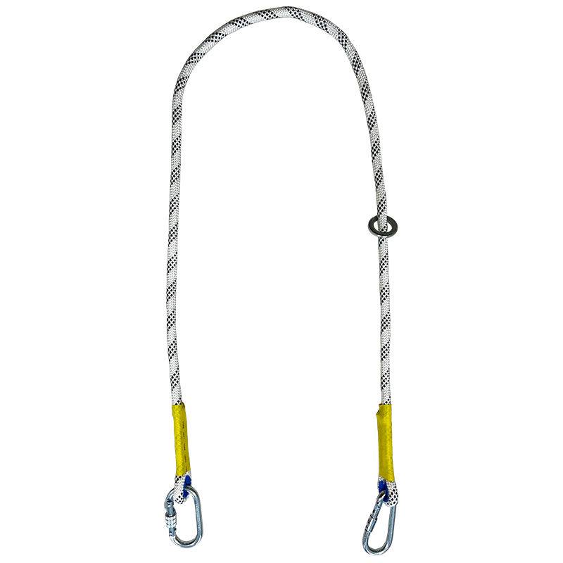 高空作业安全带配件双大钩绳五点式缓冲器后背绳保险带安全绳套装 单