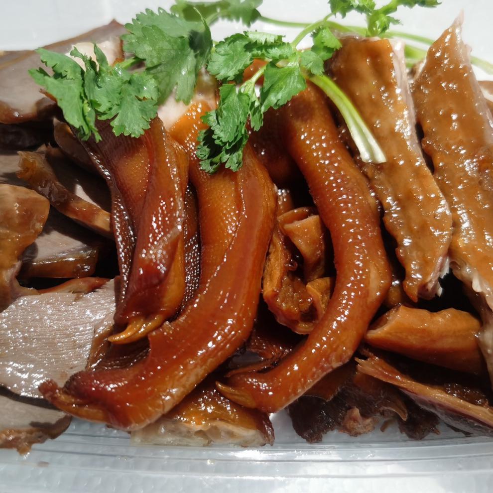潮汕卤鹅 多规格 溪口鹅肉 潮汕卤味狮头鹅鹅脚鹅翅 鲜卤鲜吃每日现杀