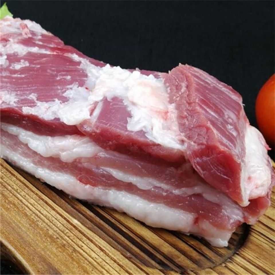 沂蒙山正宗散养土猪肉新鲜五花肉前腿肉后腿肉现杀现发生猪肉腾旺纳跃